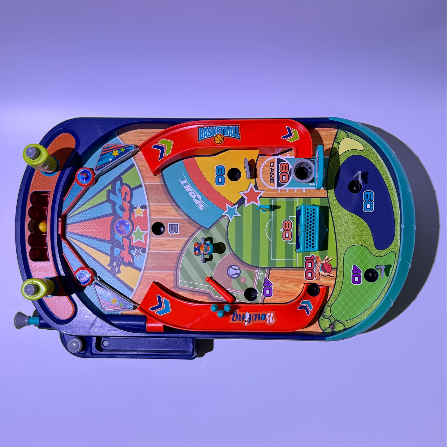 Multi-Game Motion Marble Desktop Game, Colorful, Attracting Youngsters' Attention, a Competition Against Multiple People for Higher Points, Making the Game Focused on The Table