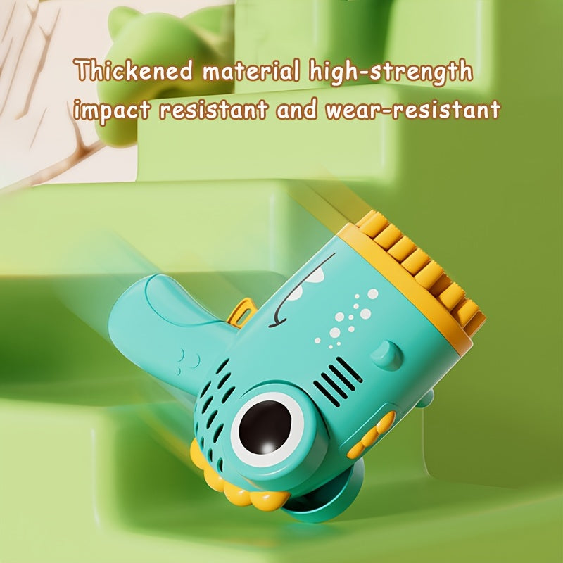 40-hole Bubble Blowing Toy Dinosaur Bubble Gun Outdoor Bubble Machine Gift Holiday Gift Toy Handheld Bubble Gun