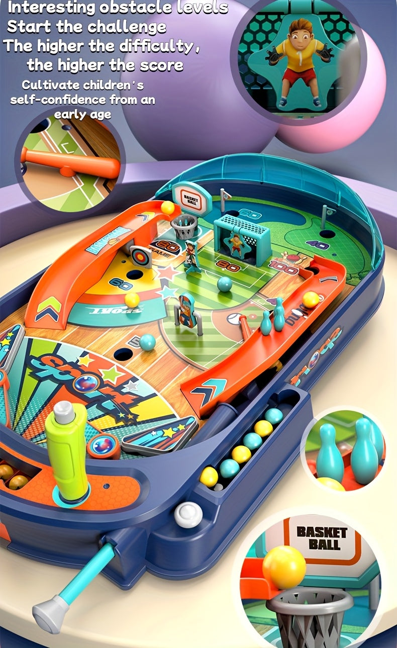 Multi-Game Motion Marble Desktop Game, Colorful, Attracting Youngsters' Attention, a Competition Against Multiple People for Higher Points, Making the Game Focused on The Table