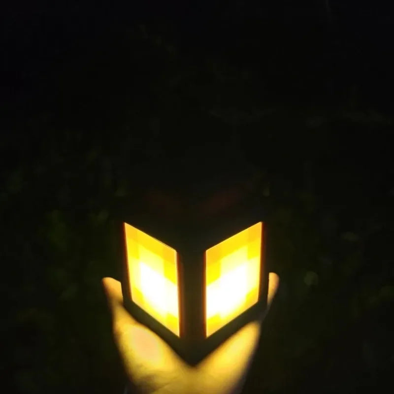 Minecraft Lantern Torch Bedside Lamp Creative Bar Outdoor Decoration LED Rechargeable Bedside Night Light Model Atmosphere Decor
