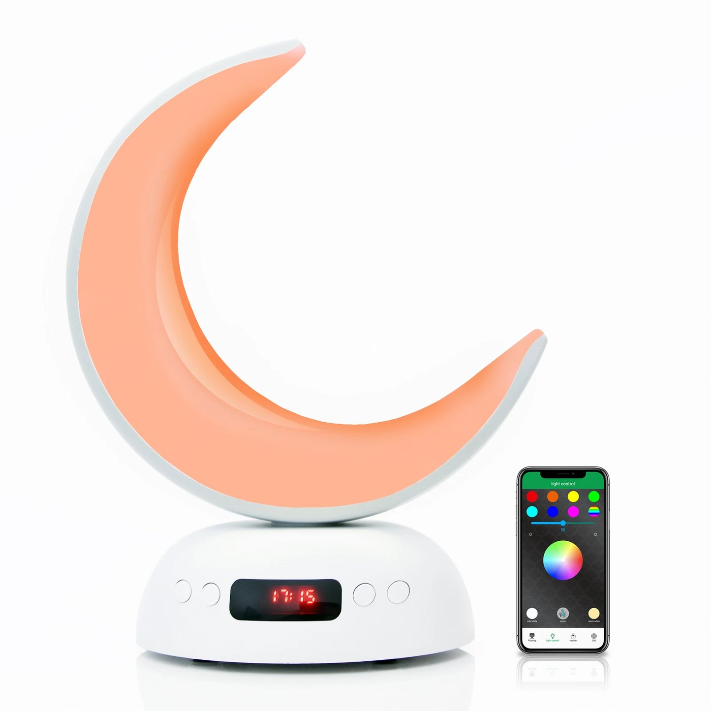 Night Light Lamp Clock Quran Azan Muslim Koran Bright Bluetooth Speaker Portable Holy Sound Box Music Wireless Caixa De Som Mp3