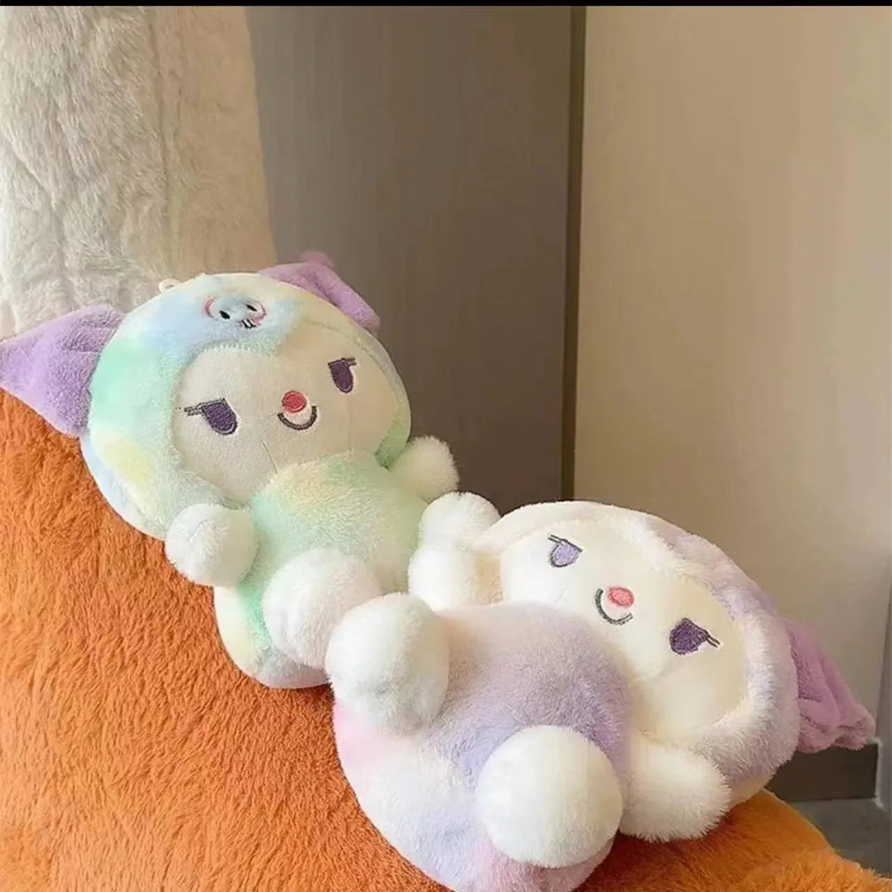 Sanrio 25Cm Anime Kuromid Toys Kawaii Mymelody Cinnamorol Plush Soft Stuffed Animals Doll Plushie Pillow Xmas Gift Decor