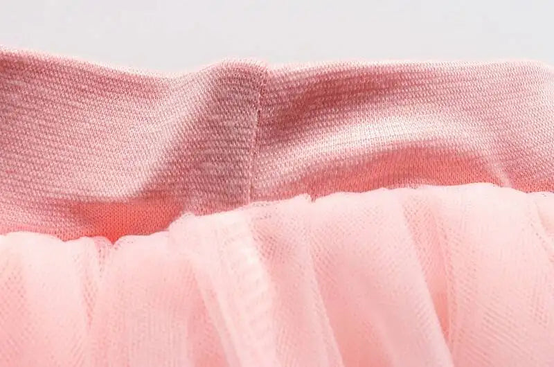 Dresses For Girl Summer Fashion Wear Outfit Kids cute Stitch T-Shirt Party Baby Costumes For Children Tulle Tutu Skirt Clothing