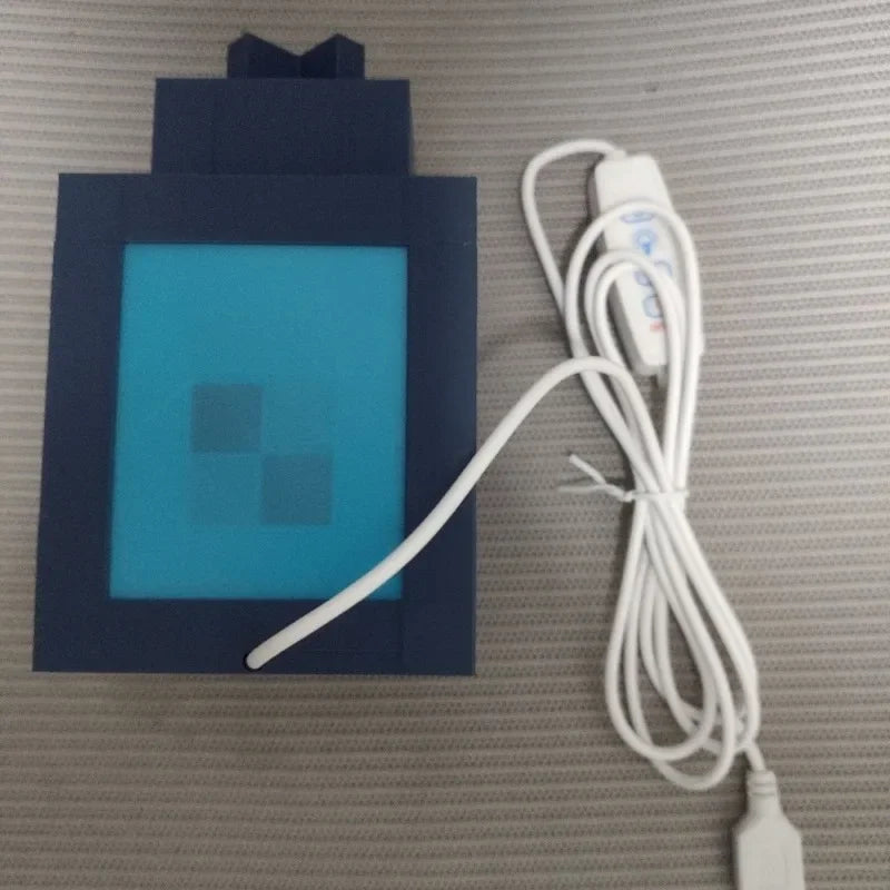Minecraft Lantern Torch Bedside Lamp Creative Bar Outdoor Decoration LED Rechargeable Bedside Night Light Model Atmosphere Decor