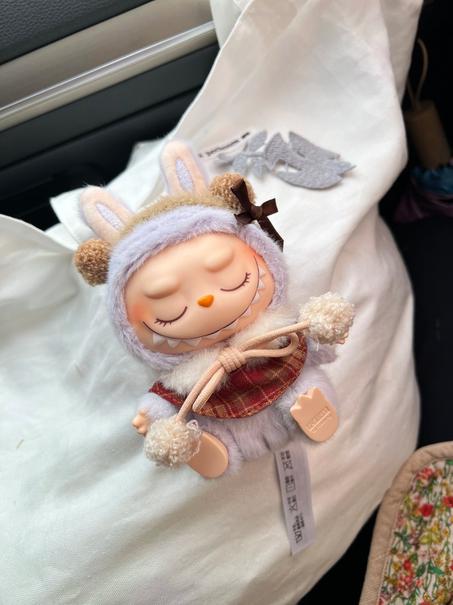 17cm labubu clothes outfit Plush doll clothes Macaron Cute Clothing DIY Kid Gift Dog Clothes Hair accessories v1 v2 clothes