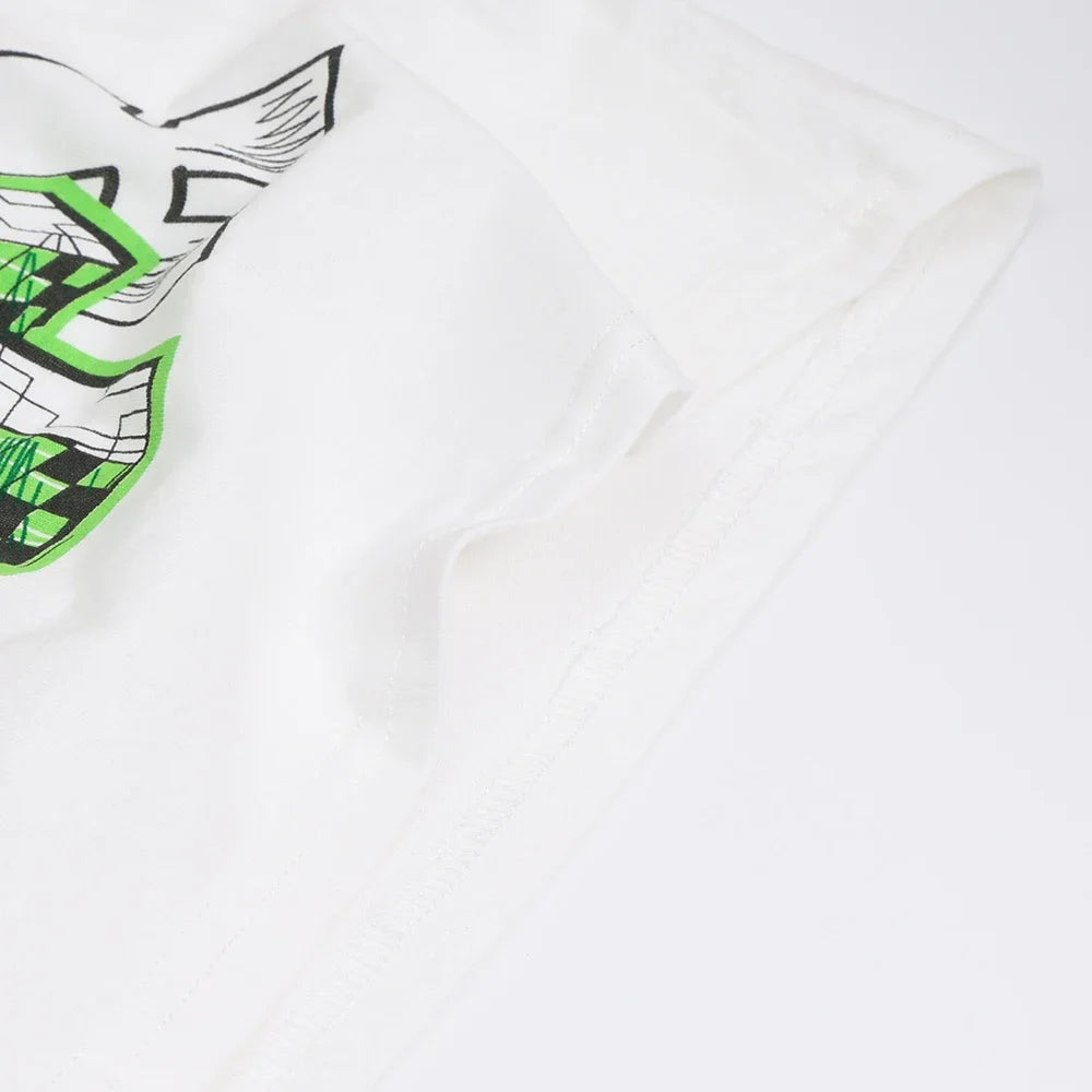 Cartoon Minecrafts Summer Boys T-shirt Pants Suit 2pcs Set Children Short Sleeve Tee Shorts Clothes