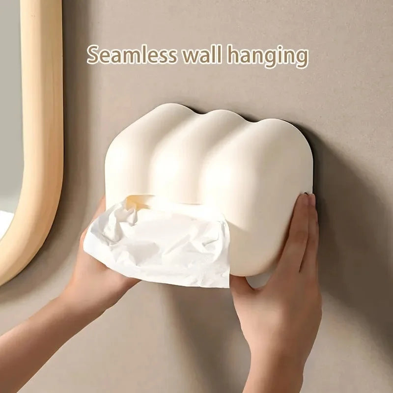 Cloud Design Tissue Boxes Storage Napkin Holder Paper Case Organizer Ornament Craft Desktop Tissue Holder Kitchen Tissue Box