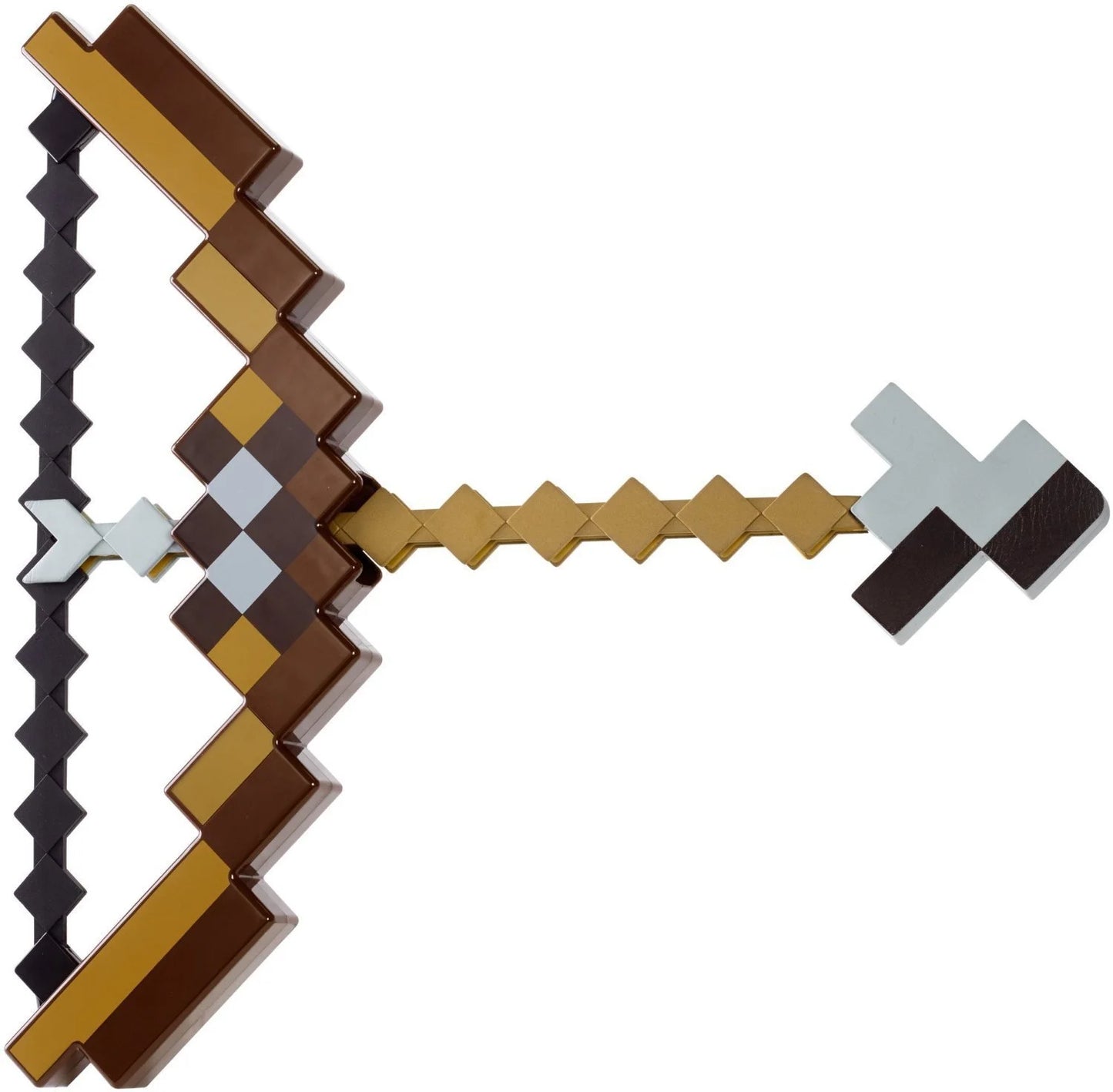 Minecraft New Toy Weapon Purple Enchanted Bow and Arrow Diamond Sword Draft 2-in-1 Set with Catapult Love Birthday Gift