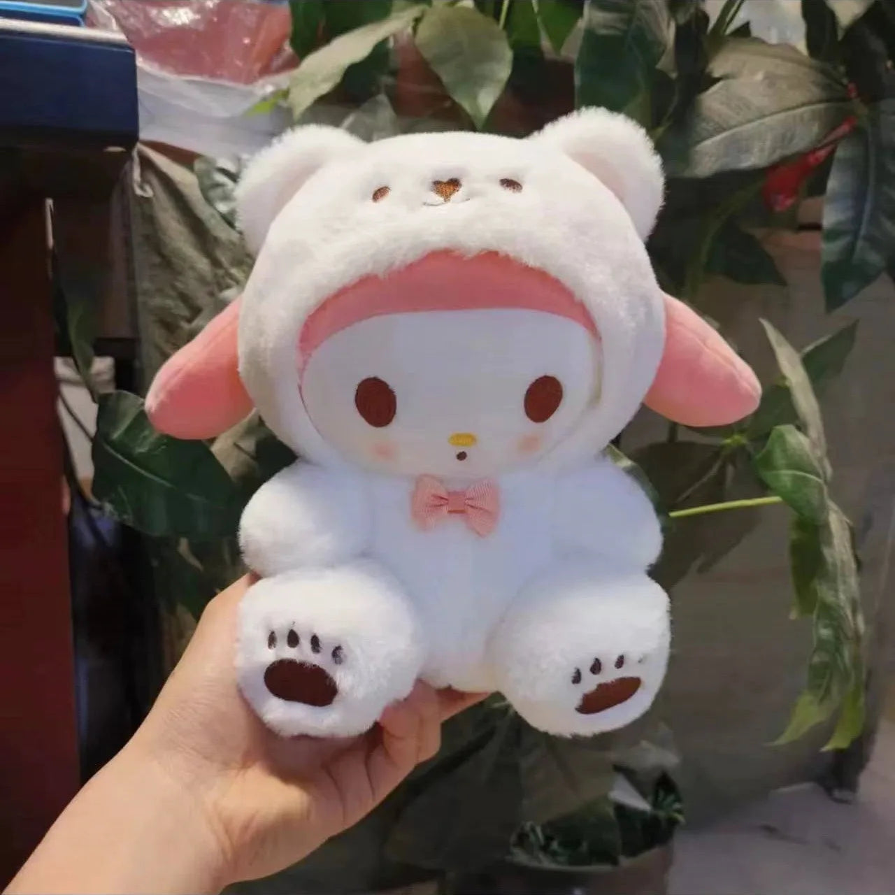 Sanrio 25Cm Anime Kuromid Toys Kawaii Mymelody Cinnamorol Plush Soft Stuffed Animals Doll Plushie Pillow Xmas Gift Decor