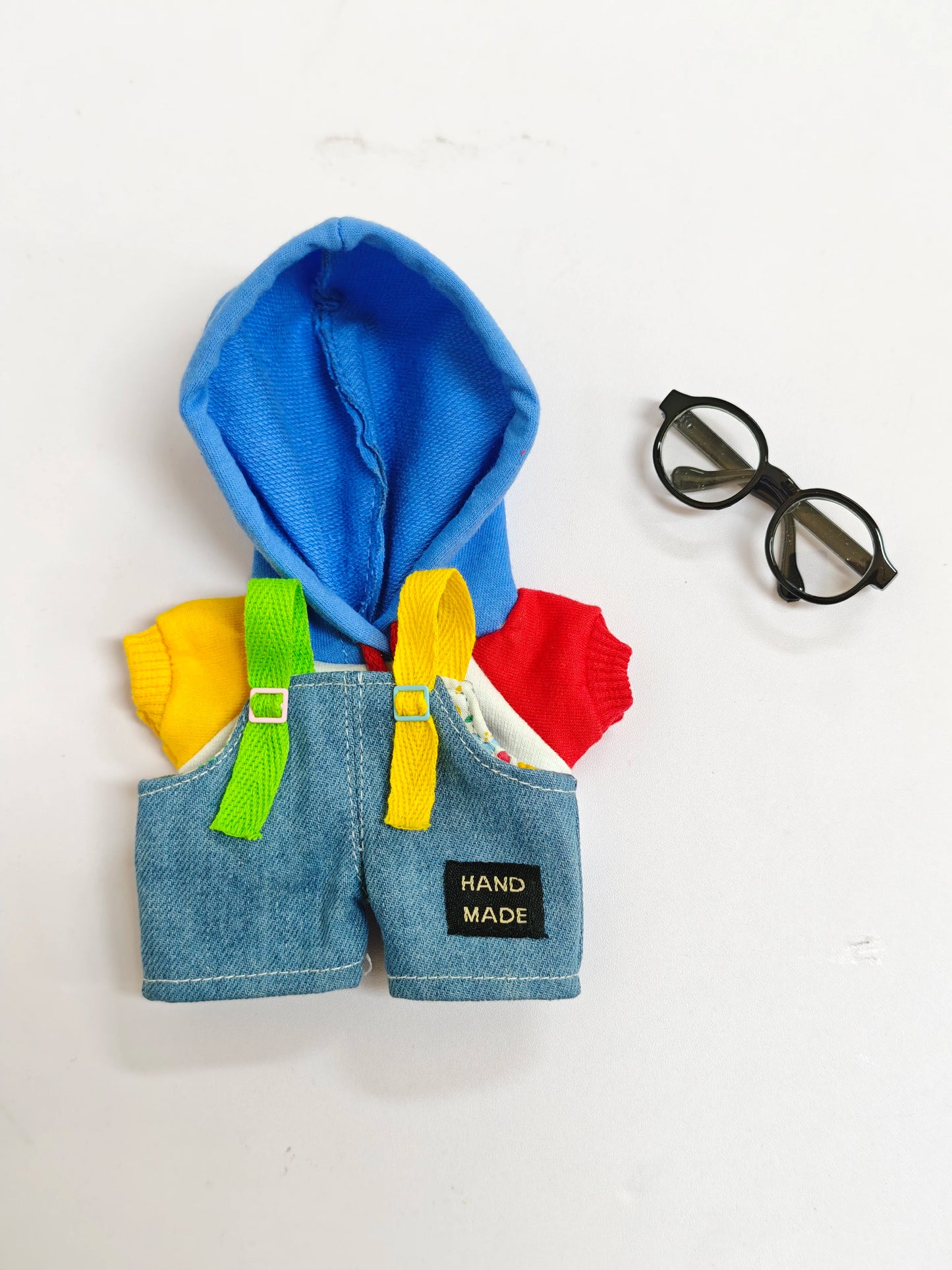 17cm labubu clothes outfit Plush doll clothes Macaron Cute Clothing DIY Kid Gift Dog Clothes Hair accessories v1 v2 clothes