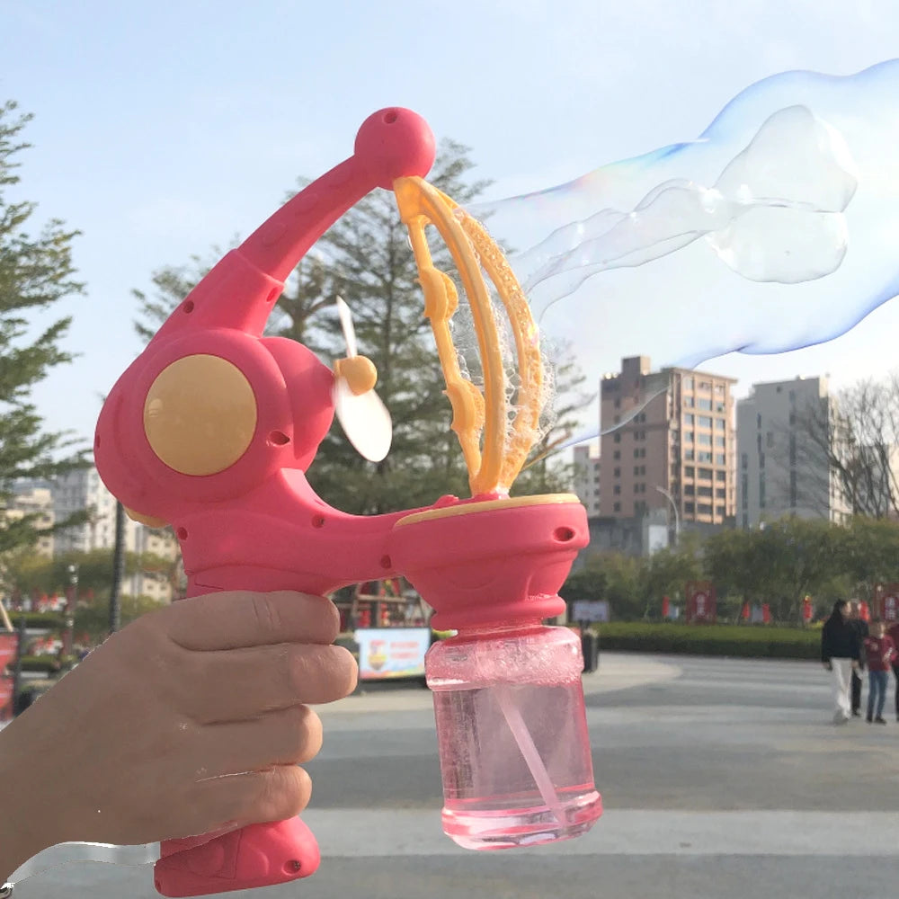 Bubbles Machine Electric Bubble Gun large Small bubbles Kids Toy Automatic Soap Blower Outdoor Party Games Children Gifts