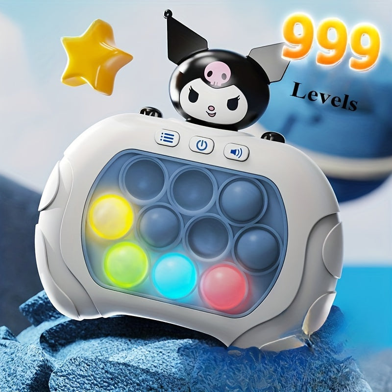 Sanrio Kuromi Speed Push Game Machine Rodent Pioneer Challenge Sanrio Press to Play Thinking Training Relax Toy