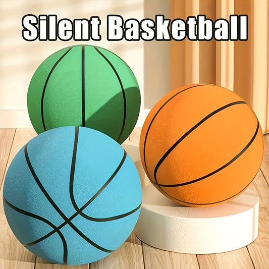 7.09in/18cm, Silent Basketball, Indoor Basketball, Suitable for Youngsters to Play and Shoot in the House, as a Birthday or Christmas Gift