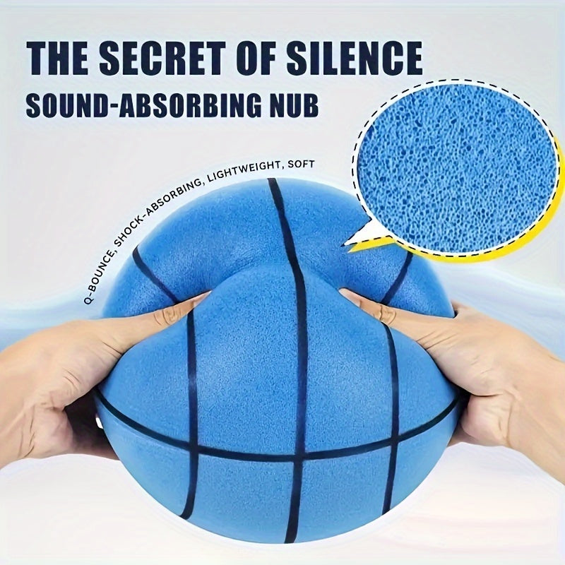7.09in/18cm, Silent Basketball, Indoor Basketball, Suitable for Youngsters to Play and Shoot in the House, as a Birthday or Christmas Gift