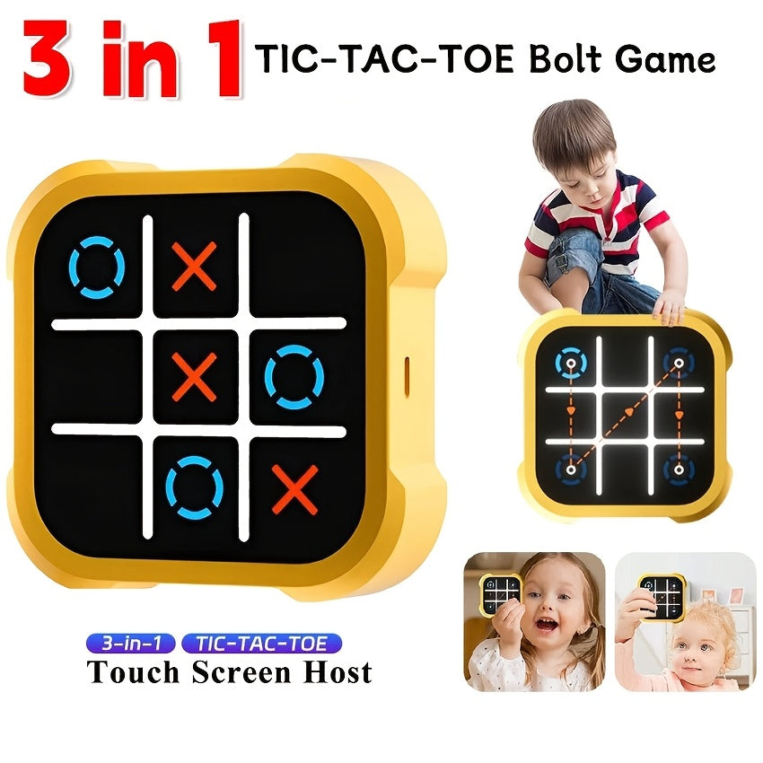 Electronic Tic-Tac-Toe Game for Youngsters - Family Fun Strategy Board Game, Durable ABS Material