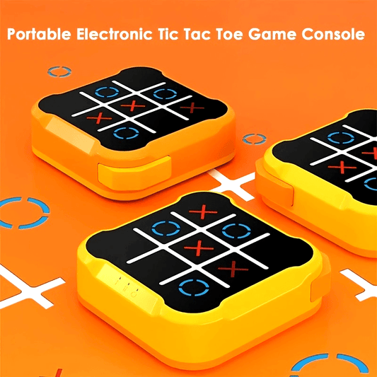 Electronic Tic-Tac-Toe Game for Youngsters - Family Fun Strategy Board Game, Durable ABS Material