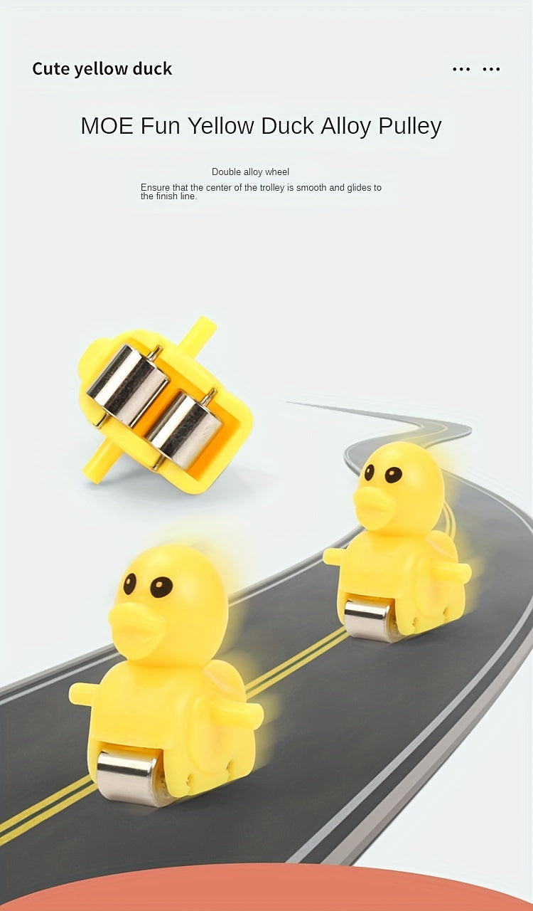 [Customers' Top Choice]6 Ducklings Stair Climbing Toys, Electric Slide Yellow Ducklings Toys, Boys and Girls Toys, Holiday Gifts, Lights and Music Toys Easter Gifts Halloween Christmas Gifts for winter