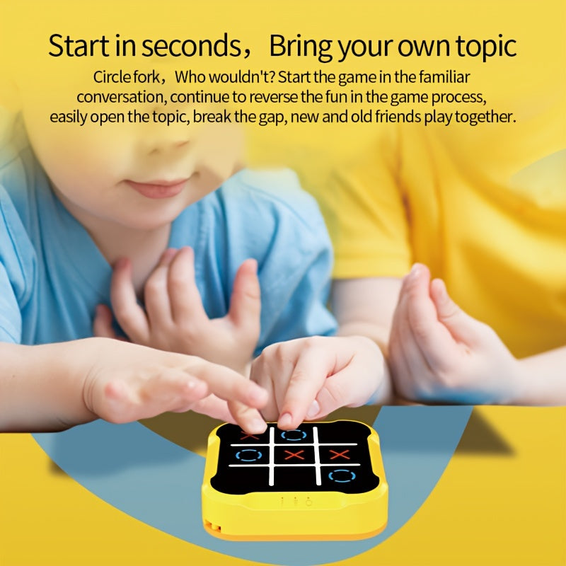 Electronic Tic-Tac-Toe Game for Youngsters - Family Fun Strategy Board Game, Durable ABS Material