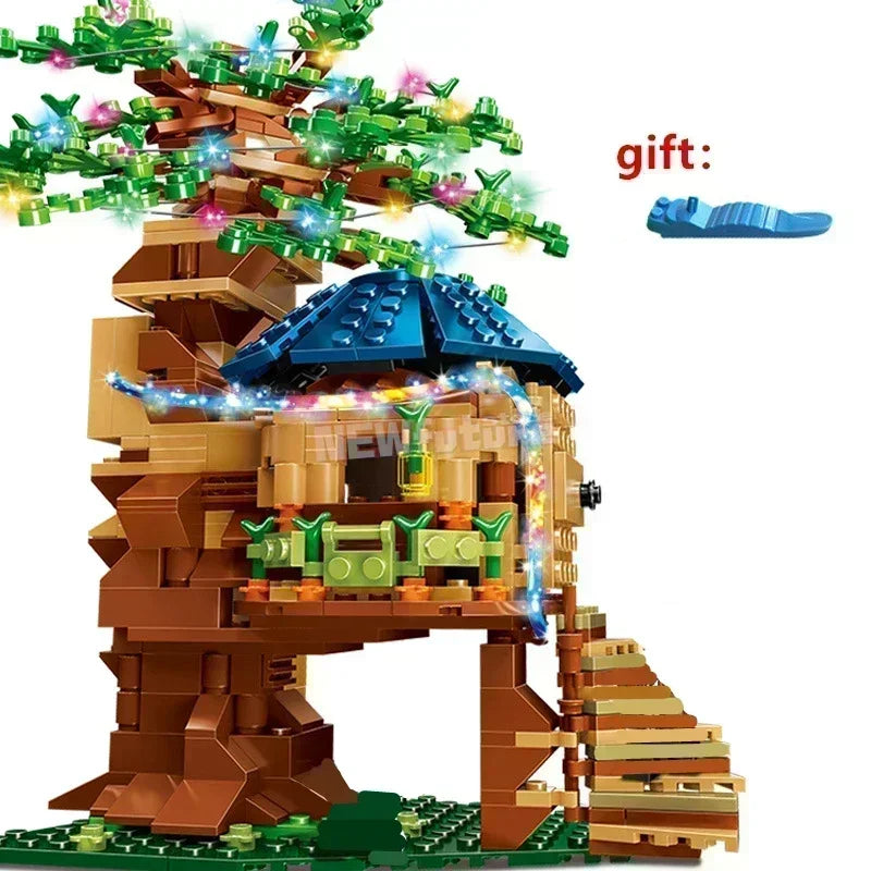 my world The Farm MINI TreeHouse Alex Zombie Action Building Blocks Classic Model Sets Bricks Kids Kits For Boys Toys Children