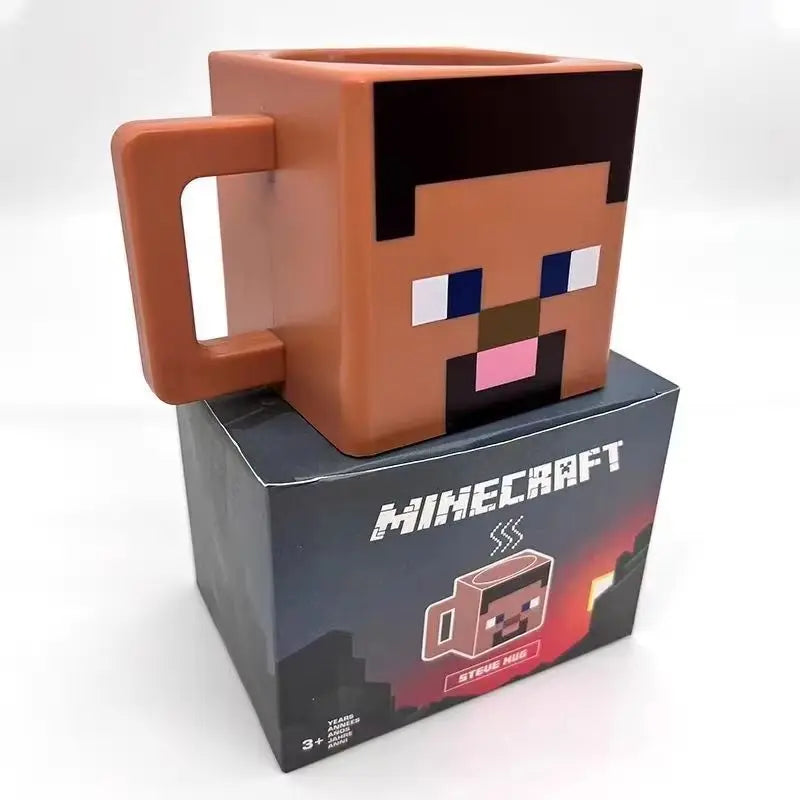 New 230ml Minecraft Game Peripheral Mmug Children'S Water Cup Fitness Sports Birthday Cute And Small Collectibleornament Gift