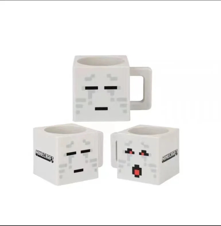 New 230ml Minecraft Game Peripheral Mmug Children'S Water Cup Fitness Sports Birthday Cute And Small Collectibleornament Gift