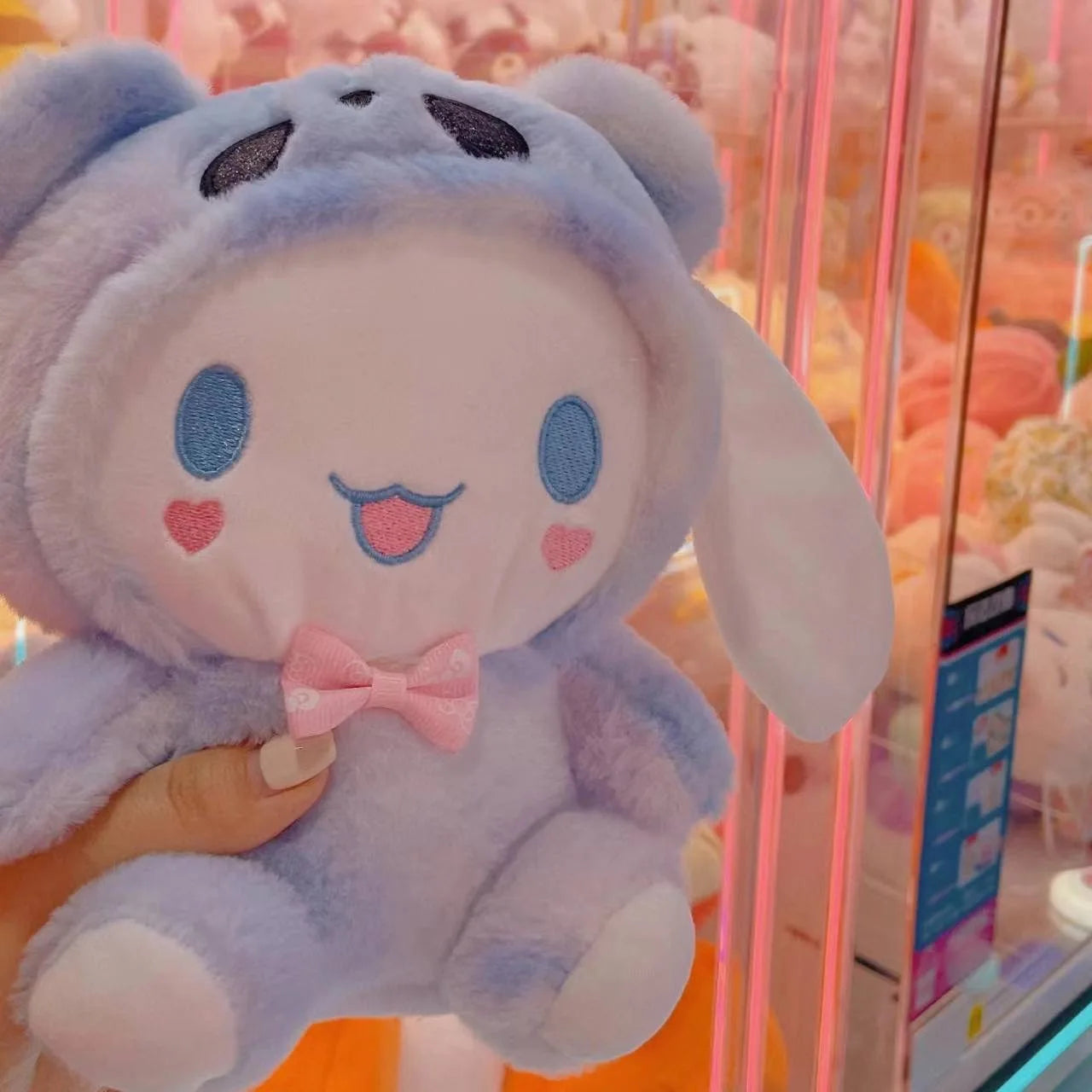 Sanrio 25Cm Anime Kuromid Toys Kawaii Mymelody Cinnamorol Plush Soft Stuffed Animals Doll Plushie Pillow Xmas Gift Decor