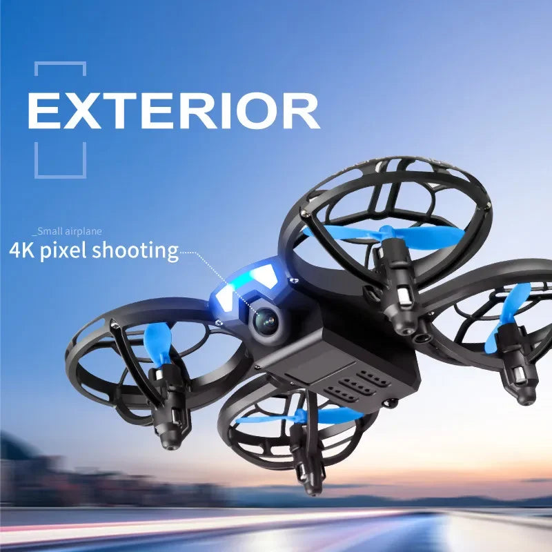 V8 New Mini 4K HD 1080P Wide - Angle WiFi FPV RC Drone with Height - Keep Function Ideal Kids Toys 4DRC