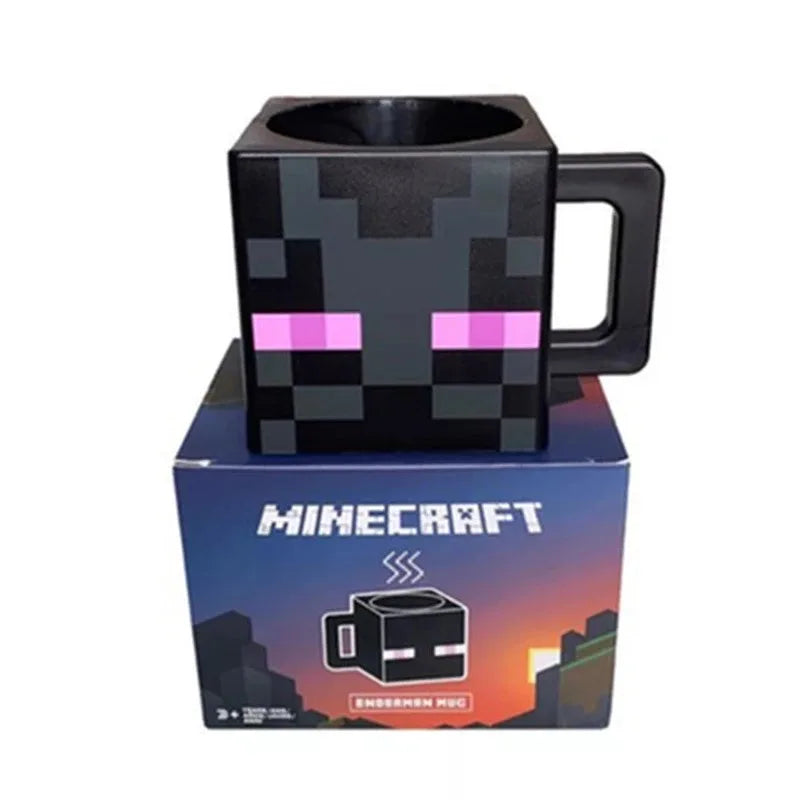 New 230ml Minecraft Game Peripheral Mmug Children'S Water Cup Fitness Sports Birthday Cute And Small Collectibleornament Gift