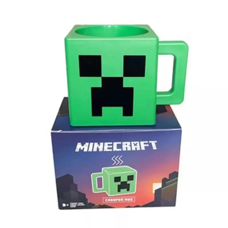 New 230ml Minecraft Game Peripheral Mmug Children'S Water Cup Fitness Sports Birthday Cute And Small Collectibleornament Gift