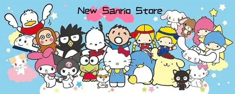 My Melody Sanrio Reusable Tote Bag Kuromi Portable Grocery Shopping Bag Hello Kitty Cinnamoroll Eco-Friendly Bag Be Folded