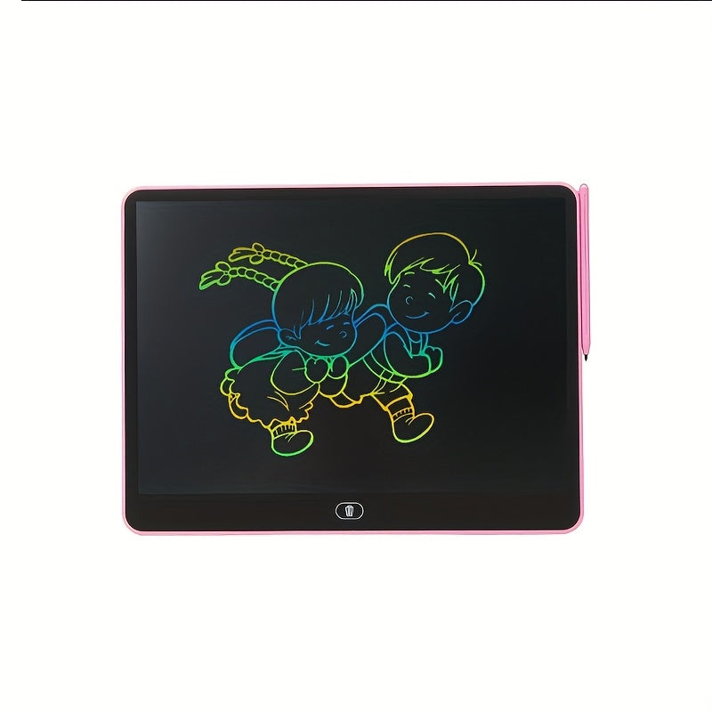 13-Inch Large LCD Writing Board, One-Button Erase Drawing Pad, Writing and Drawing Tablet, Kids Graffiti Painting Toy, Electronic Writing Board Art Tool Educational Learning Toy for Boys and Girls