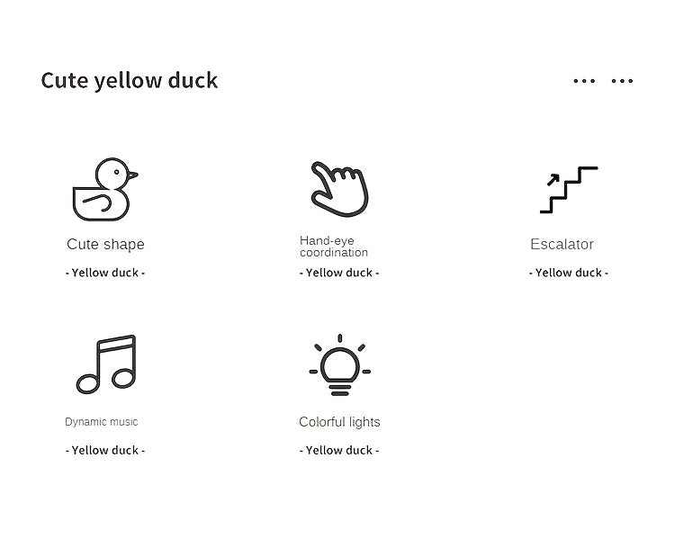 [Customers' Top Choice]6 Ducklings Stair Climbing Toys, Electric Slide Yellow Ducklings Toys, Boys and Girls Toys, Holiday Gifts, Lights and Music Toys Easter Gifts Halloween Christmas Gifts for winter