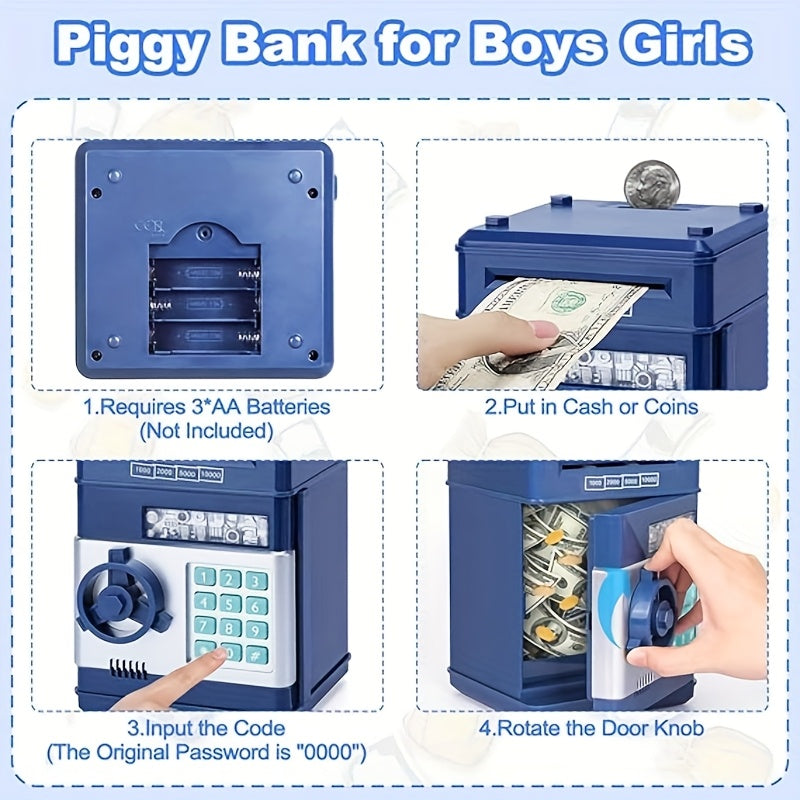 Coin Bank For Girls And Boy For Decorative Money Jar Cash Coin Can Practical Gifts For Birthday, Christmas, Shower