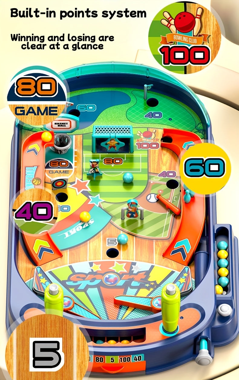 Multi-Game Motion Marble Desktop Game, Colorful, Attracting Youngsters' Attention, a Competition Against Multiple People for Higher Points, Making the Game Focused on The Table